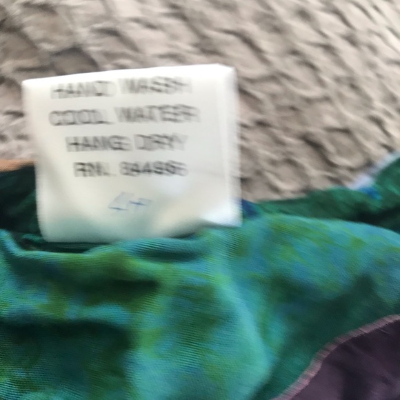 Fun patchwork tie dyed festival shirt in EUC - Picture 5 of 7